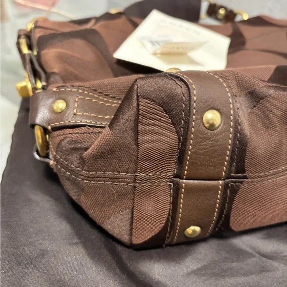 Coach Vintage Carly signature shoulder bag - Picture 4 of 10